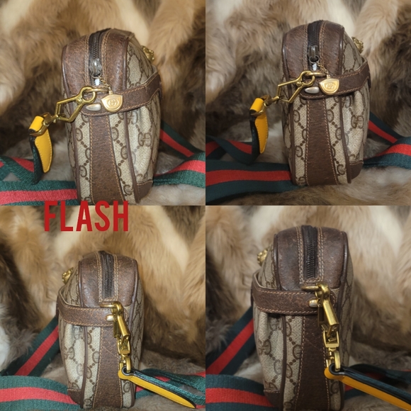 Gucci GG Supreme Canvas Wristlet Neo Vintage Fanny Pack Crossbody Should… - Picture 10 of 15